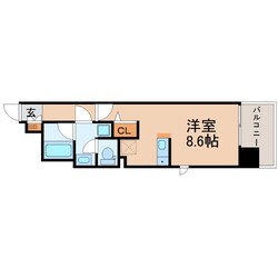 姫島駅 徒歩5分 8階の物件間取画像